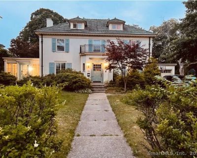 155 Brooklawn Avenue. Beautiful colonial located in the historic Brooklawn Neighborhood, with 10 rooms, 7 bedrooms, 4.5 baths, full basement, 2 car garage and large lot, plus a separate remodeled apartment that consists of office, eat in kitchen, living room, bedroom and full bath. this property is ideal for a home office business with mixed use zoning, with plenty of parking. this is a rare op...