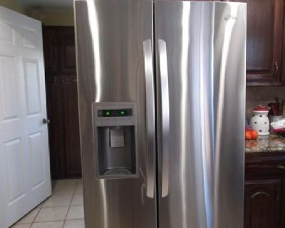 Refrigerator Stainless Steel Double door LG in Carrollton, TX