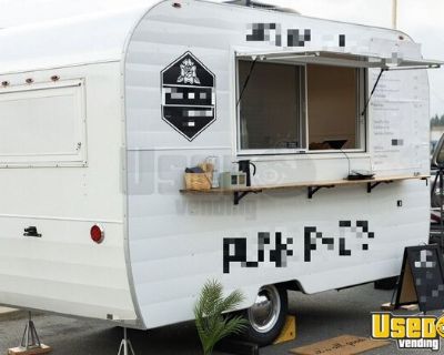 Like New 2021 8' x 12' Beverage and Coffee Concession Trailer