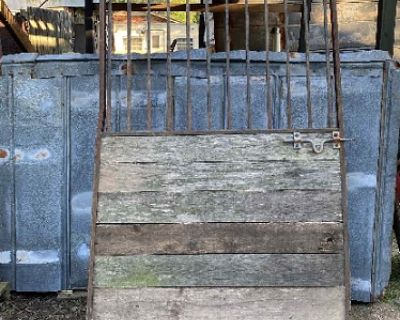 old sliding barn door