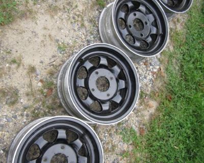 Vintage Faux Dan Gurney Aluminum Wheels Rims