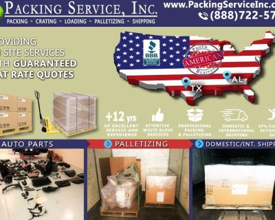 Packing Service, Inc. Professional Shipping and Packing Boxes - Wichita, Texas