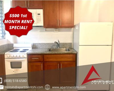 1BA Pet-Friendly Apartment For Rent in Honolulu, HI