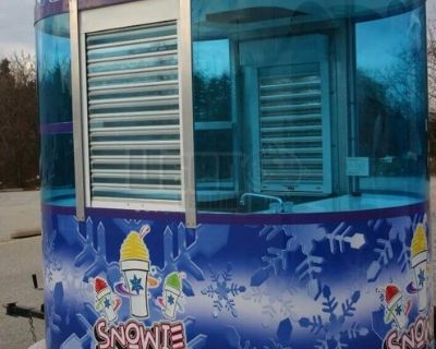 2018 Snowie 5' x 8' Shaved Ice Concession Trailer Turnkey Mobile Snowball Biz