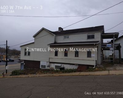 400 W 7th Ave -. Discover comfortable living in this charming 1-bedroom apartment located in the heart of Tarentum. The home features durable LVP flooring throughout, offering a clean and modern feel from room to room. Enjoy a welcoming eat-in kitchen with plenty of space for a small dining table. The large living room provides ample space for relaxing, working, or entertaining ideal for creati...
