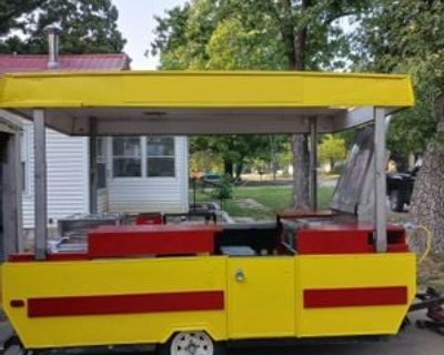 Bright, Open-Air Concession Trailer for Sale - Starcraft / Pop-Up / 1972