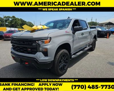 Mileage: 201. Year: 2025. Make: Chevrolet. Model: Silverado 1500 Crew Cab. Trim: Custom Trail Boss Pickup 4D 5 3/4 ft. Automatic, 8-Spd w/Overdrive transmission. Exterior: Grey. Interior: Black. Interior: Alloy Wheels, Towing Pkg, Power Door Locks, Bluetooth Wireless, Push Button Start, Power Windows, 2CX Equipment Group, Power Steering, Hill Descent Control, Side Air Bags, 4-Cyl TurboMax 2.7 L...
