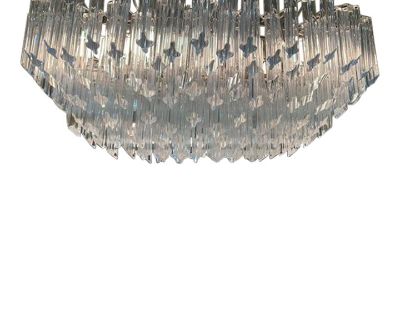 Camer Mid-Century Modern Blown Chandelier