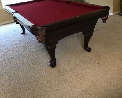 AMF 8' Highland Series Limited Edition Pool Table