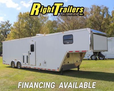 HOT HOT HOT DEAL! 2014 8.5x34 Goosneck inTech Race Trailer