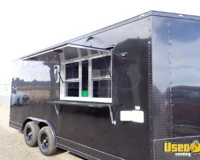2023 Empire 8.5' x 18' Kitchen Food Concession Trailer with Pro-Fire System