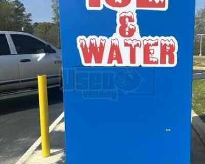 2023 Everest Ice VX3 Bagged Ice and Water Vending Machine For Sale in Georgia!