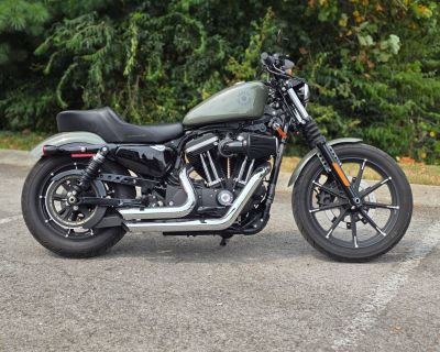 Condition: Used, Make: Harley-Davidson, Model: Iron 883 , Year: 2021, Color: Deadwood Green, Mileage: 12,340, Dealer: Moonshine Harley-Davidson, Phone: 615-266-0333. Blacked-out chopper profile with the power to go beyond the city limits