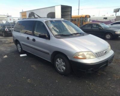 Salvage Silver 2001 Ford Windstar Wagon