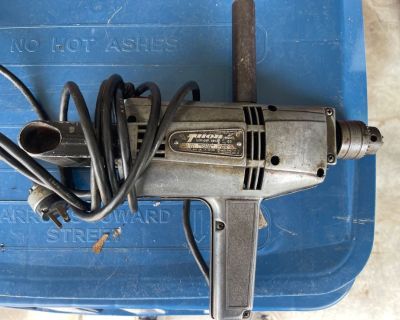 Vintage Thor Model D3 1/2in Cap. Drill