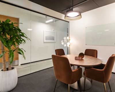 Private Meeting Room for 4 at Industrious - Irvine