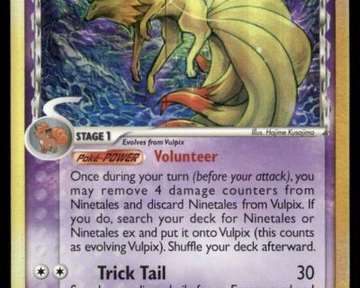 Ninetales Delta Species Holo Pokemon Card