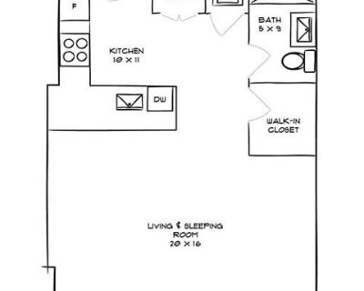 Benjamin Franklin Pkwy Unit B-w, Philadelphia, Flat For Rent