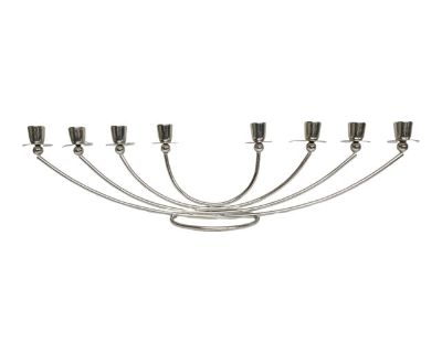 Vintage Silver Candelabra Grandmillennial Table Centerpiece