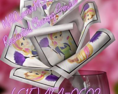Residential Cleaning Service/ professional maid service