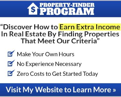 Earn $3,000 and up Finding Properties in The Baltimore Area