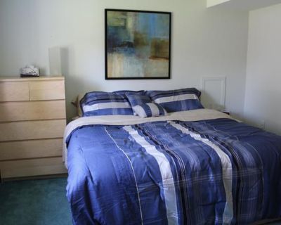 A spacious, furnished ground-level room is available in a quiet 3-bedroom suite to be shared with other women ideal for someone who values a clean, respectful, and non-smoking home environment. Available January 1, 2026 - with the possibility of moving in earlier. Room & Suite Features: Large 12' x 12' room with 8 ft ceilings and plenty of natural light Shared bathroom with shower Fully equippe...