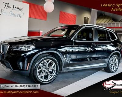 Quality Auto Center is pleased to be currently offering this 2022 BMW X3 xDrive30i with 41,503mi. This BMW X3 xDrive30i is an incredibly versatile vehicle that is a must have for any family. Pull up in the vehicle and the valet will want to parked on the front row. This BMW X3 xDrive30i is the vehicle others dream to own. Don't miss your chance to make it your new ride. When driving an all whee...
