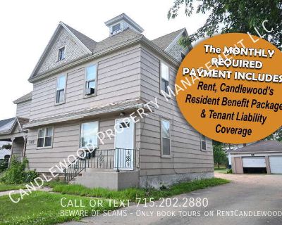 1 Bedroom 1BA Pet-Friendly Apartment For Rent in Mosinee, WI