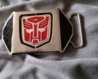 Transformers Reversible belt buckle