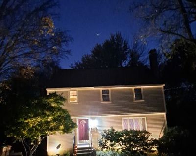 I am offering two private furnished rooms in my five bedroom home. The first is the master bedroom which is furnished with a king-sized bed, headboard,  armoire,  9-drawer dresser,  mirror,  5-drawer chest,  two nightstands,  lamps, refrigerator, 50"TV, and a/c. The second room is used as an office and has two desks,  two files,  two office chairs, bookcase, Stressless leather chair and ottoman...