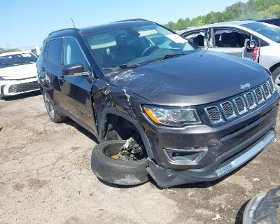 SALVAGE 2018 JEEP COMPASS LIMITED 4X4 FOR SALE IN LAKE CITY, GA