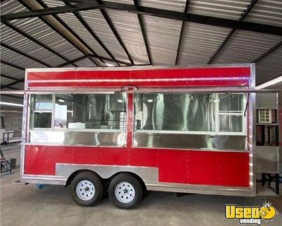 2025 8.5' x 18' Kitchen Food Trailer | Food Concession Trailer