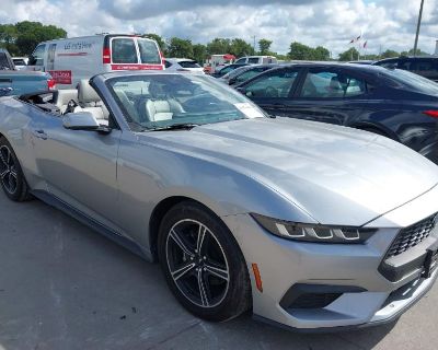 SALVAGE 2024 FORD MUSTANG ECOBOOST PREMIUM FOR SALE IN Dale, TX