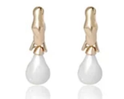 New!  Faux Pearl Earrings!  Layaway!
