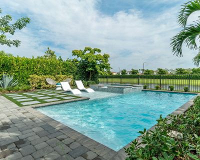 4985 Coquina Place. Property for Rent in Westlake, FL for $5,000 with 4 bedrooms and 2 full baths, 1 half bath. This 2,155 square foot property was built in 2022.. This modern lakefront home in Westlake features three bedrooms, two and a half bathrooms, and an open-concept design with ceramic tiles throughout. Fully furnished, the interior offers a sleek, stylish ambiance with large windows sho...