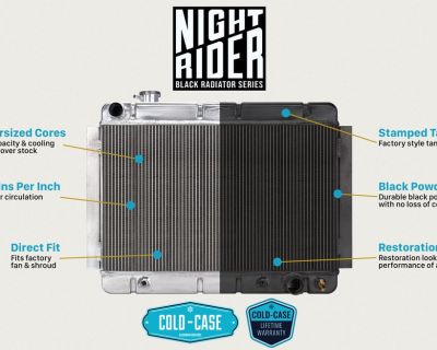 65-66 Ford Mustang 289 | Manual | Aluminum Performance Radia