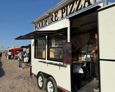 2023 Turnkey - 14' Pizza Food Concession Trailer with Forno Bravo Oven