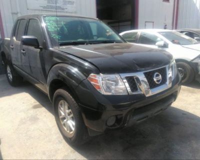 Salvage Black 2019 Nissan Frontier