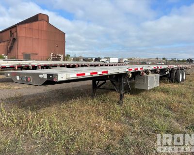 2023 Transcraft FLC1TCM 53 ft T/A Flatbed Trailer