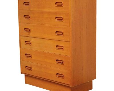 Mid 20th Century Danish Modern Teak Dresser by Dyrlund
