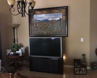 Free 50”  projection TV