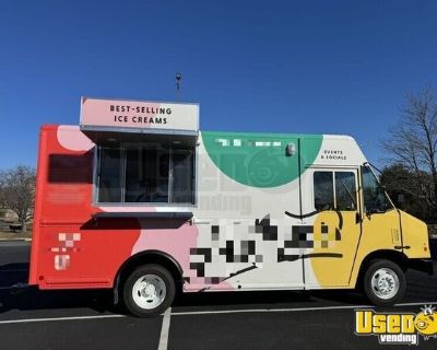 Clean and Appealing  - 2021 14' Ford F59 Ice Cream Truck | Mobile Vending Unit