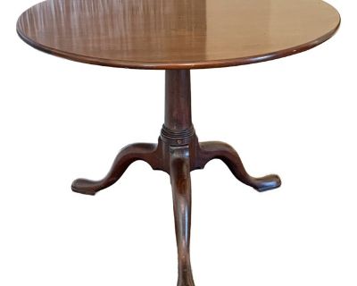 Banded Early 20th Century Flip Top Table