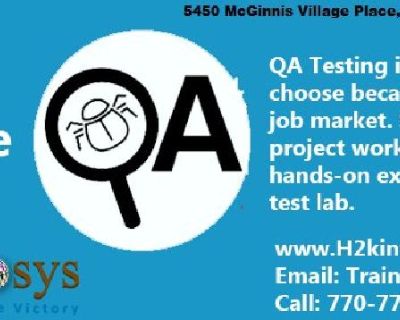 QA Training from H2K Infosys the leading provider of QA Training in the USA
