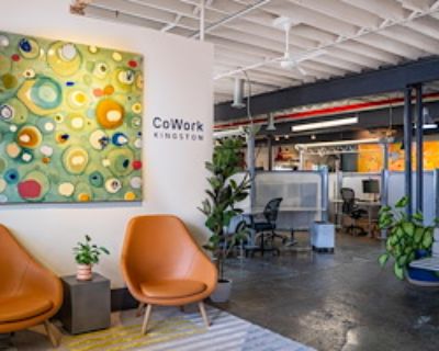 Dedicated Desk - 1 Available at Cowork Kingston