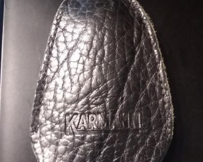 Karmann Leather key fob key pouch black