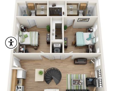 Axel Boyles (Has an Apartment) on iROOMit. Room in the 2 Bedroom 2BA Pet-Friendl...