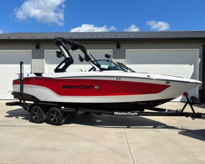Condition: Used, Make: Mastercraft, Model: XT23, Year: 2023, Dealer: Village Motorsports, Phone: 540-854-8800. FACTORY WARRANTY UNTIL MAY 2029 The XT23 is packed with endless options, world-class performance, and unwavering reliability. From bow to stern, the comfort is in a class of its own, offering room for 16 and plush ergonomic seating throughout. Beyond comfort, the XT23 was built to perf...