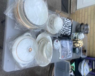 Backyard sale