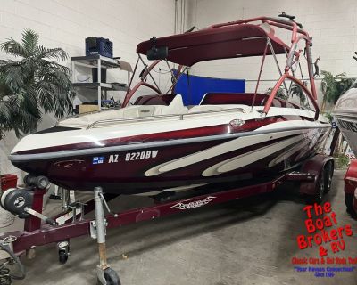 2003 ORION 21′ SKI OPEN BOW
Looking for the perfect ski and wake boat? Check out this 2003 Orion 21′ Ski Open Bow V-Drive – a clean, turn-key boat designed for water sports and lake adventures! This boat features a powerful V-drive setup for optimal performance and handling, an open bow layout for extra passenger space, and all the extras you need for a great day on the water. From the sleek ge...